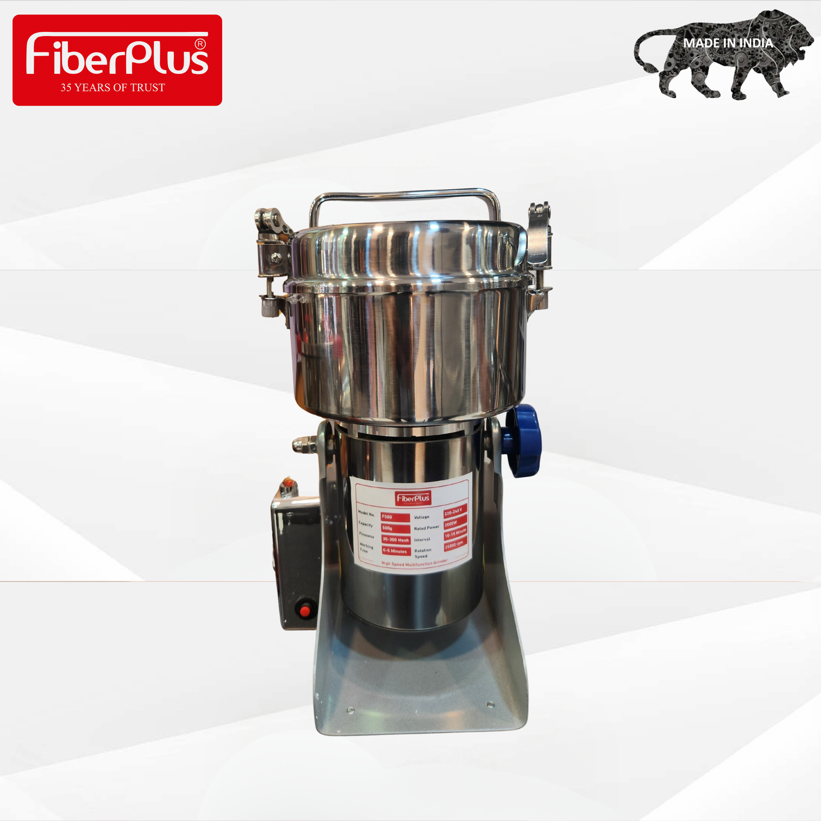 Masala Grinding Machine – High Speed Multifunction Grinder – Dry Masala Grinder