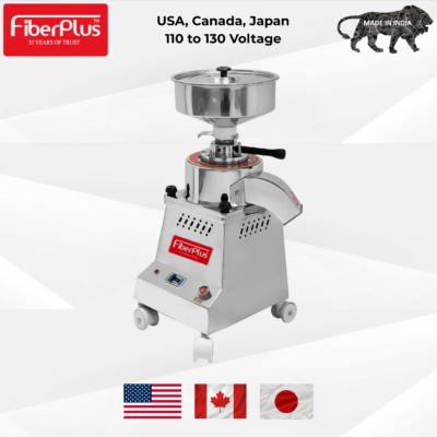 Stone Type Flour Mill - 100 to 130 V - USA, Canada, Japan