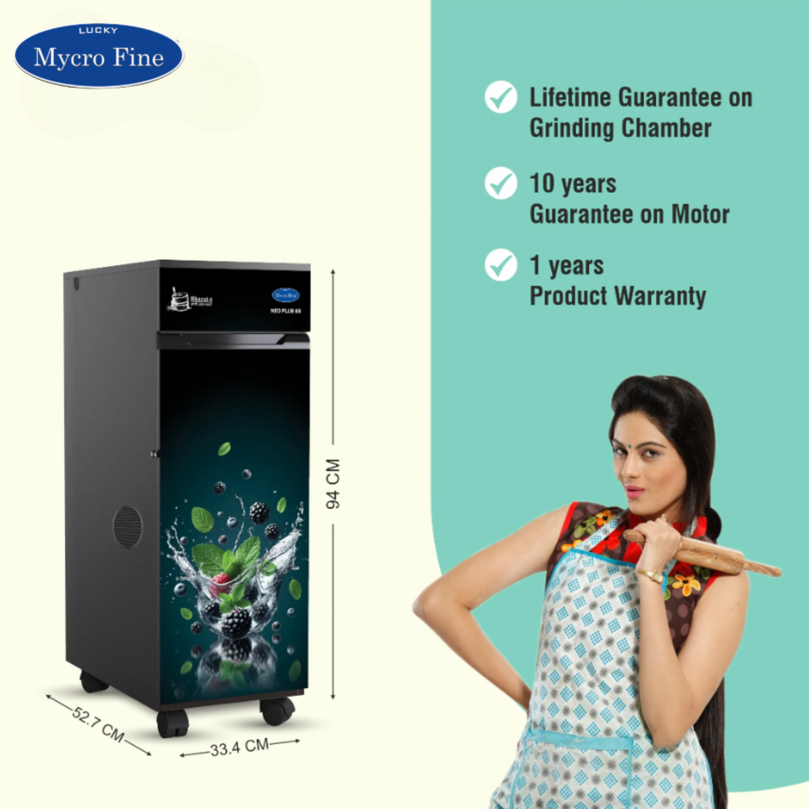 Mycrofine Neo Plus SS - Warranty