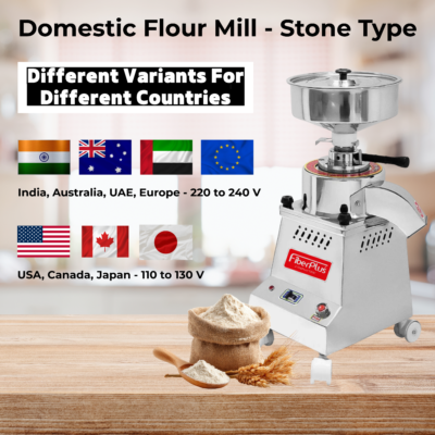 Domestic Flour Mill - Stone Type