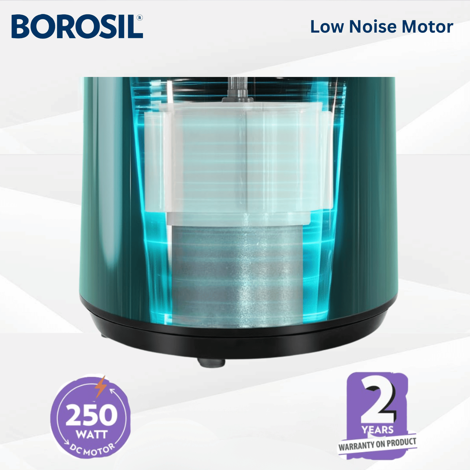 Borosil Vita Rich Cold Press Juicer - Low noise motor